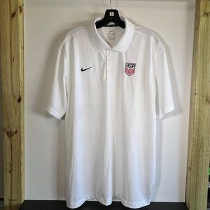Nike USA Soccer DriFit Polo NWOT
